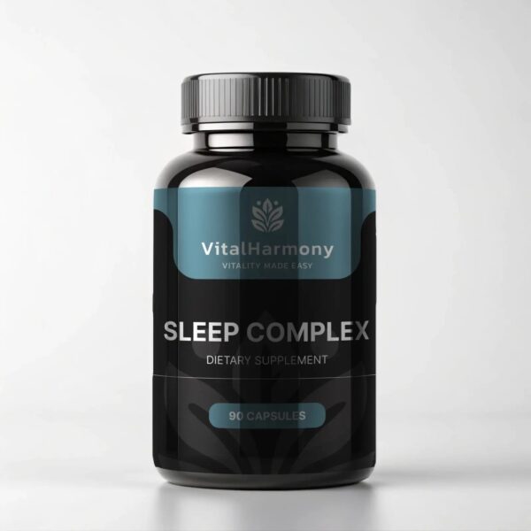 VitalHarmony Miego Kompleksas – Naturalaus miego pagalbininkas - 90 capsules